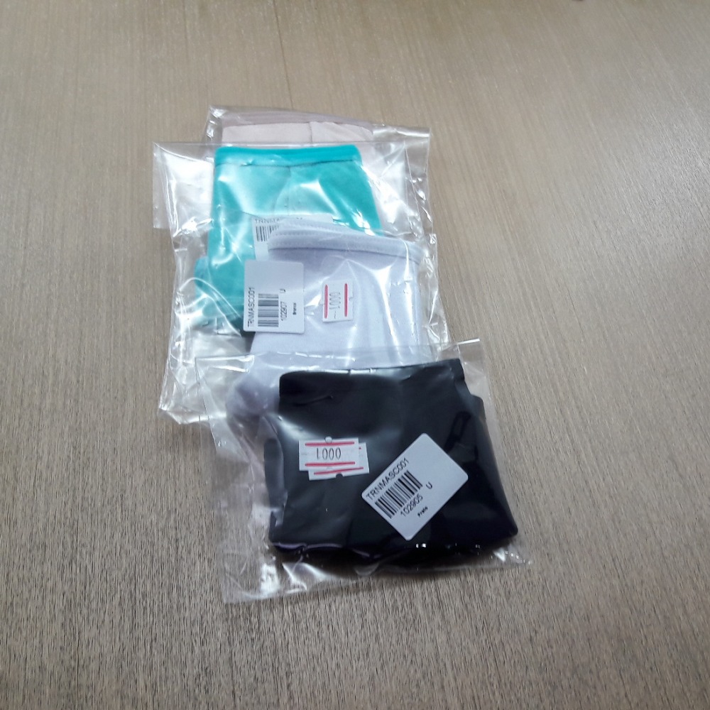 Mscara Adulto Camada Dupla 100% Algodo 