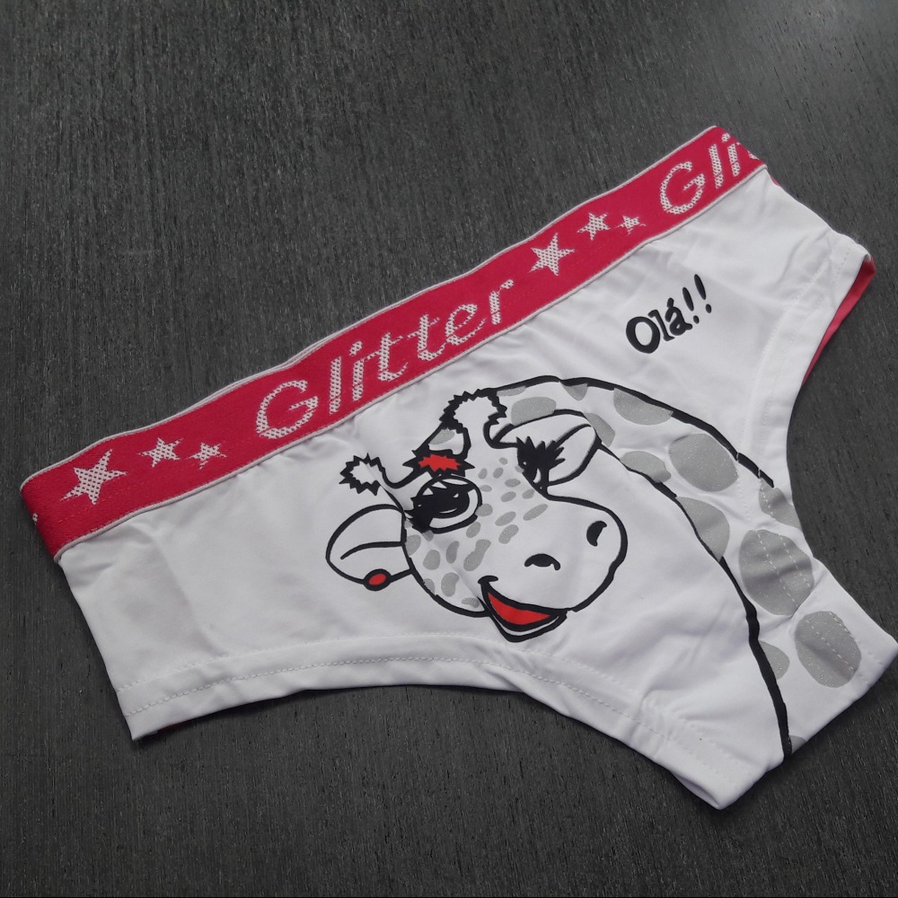 Calcinha Girafa Infanto Juvenil 