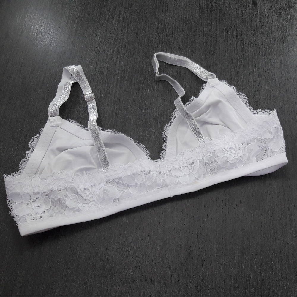 Conjunto sem Bojo sem Aro Rendado 