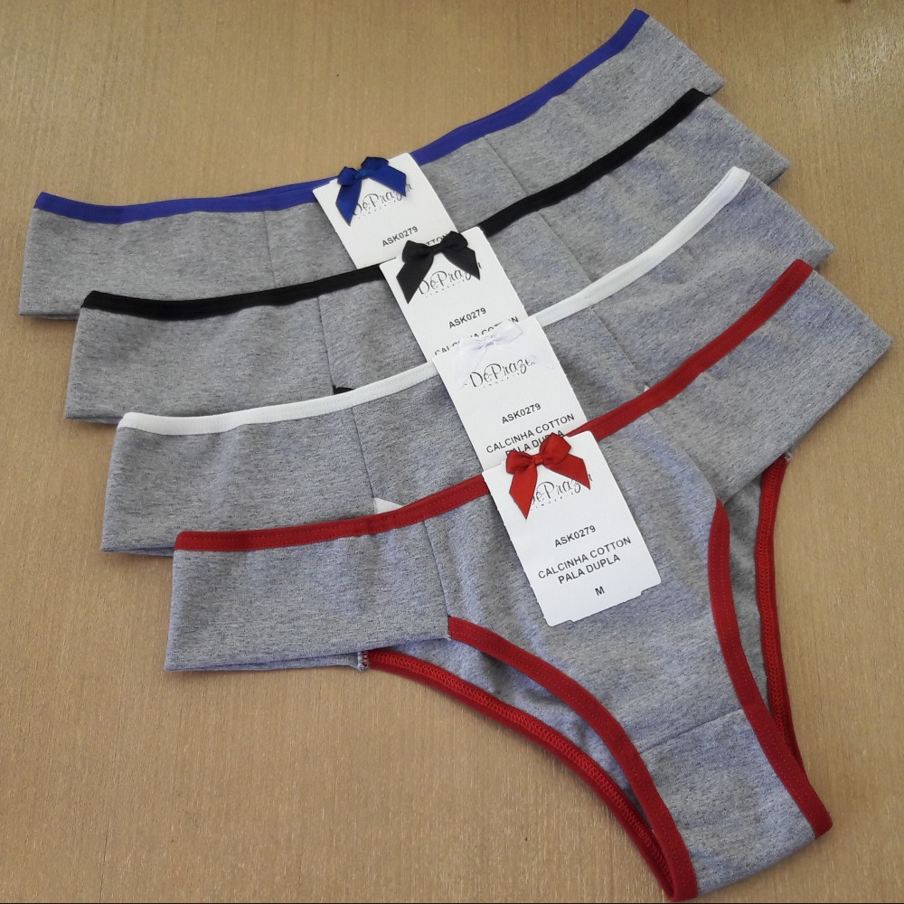 Calcinha Cotton Pala Dupla