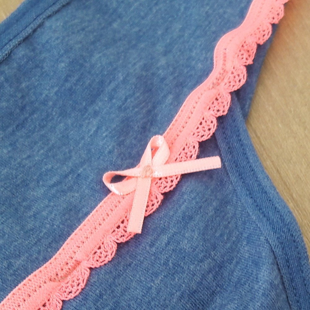 Calcinha Fio Duplo Elstico de Rendinha