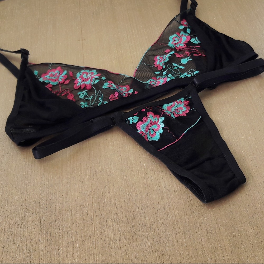 Conjunto Tule Bordado