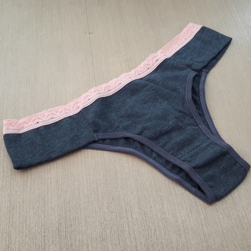 Calcinha Bsica Renda na Cintura