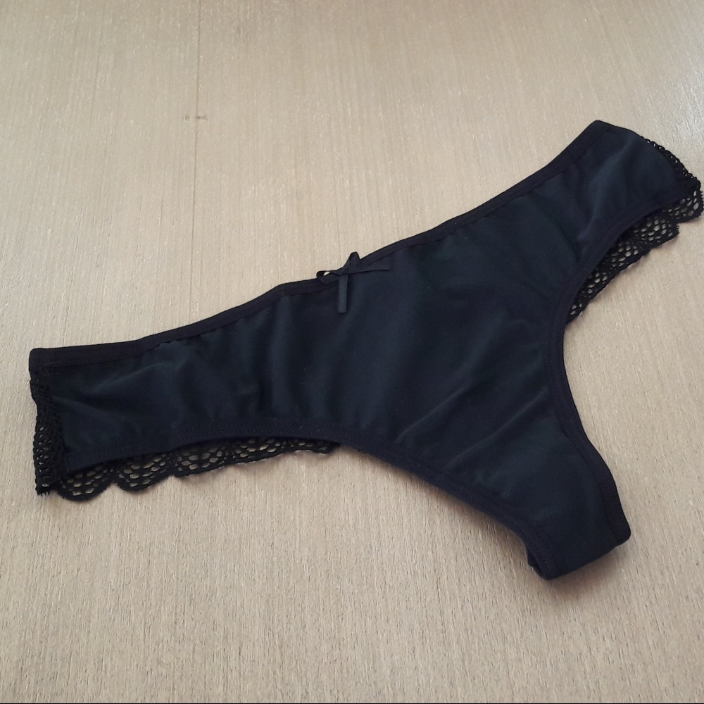 Calcinha Fio Duplo Avulsa com Renda