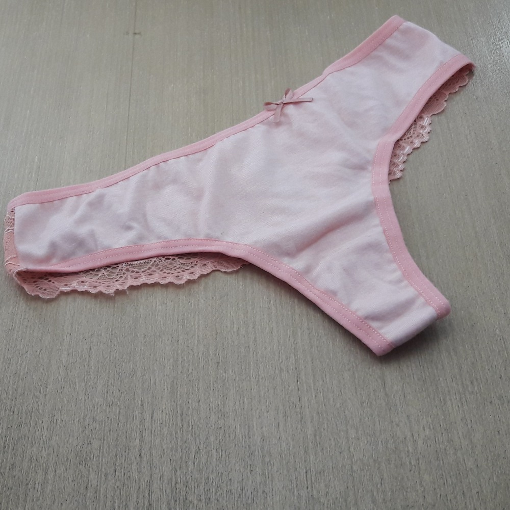 Calcinha Fio Duplo Renda nas Costas