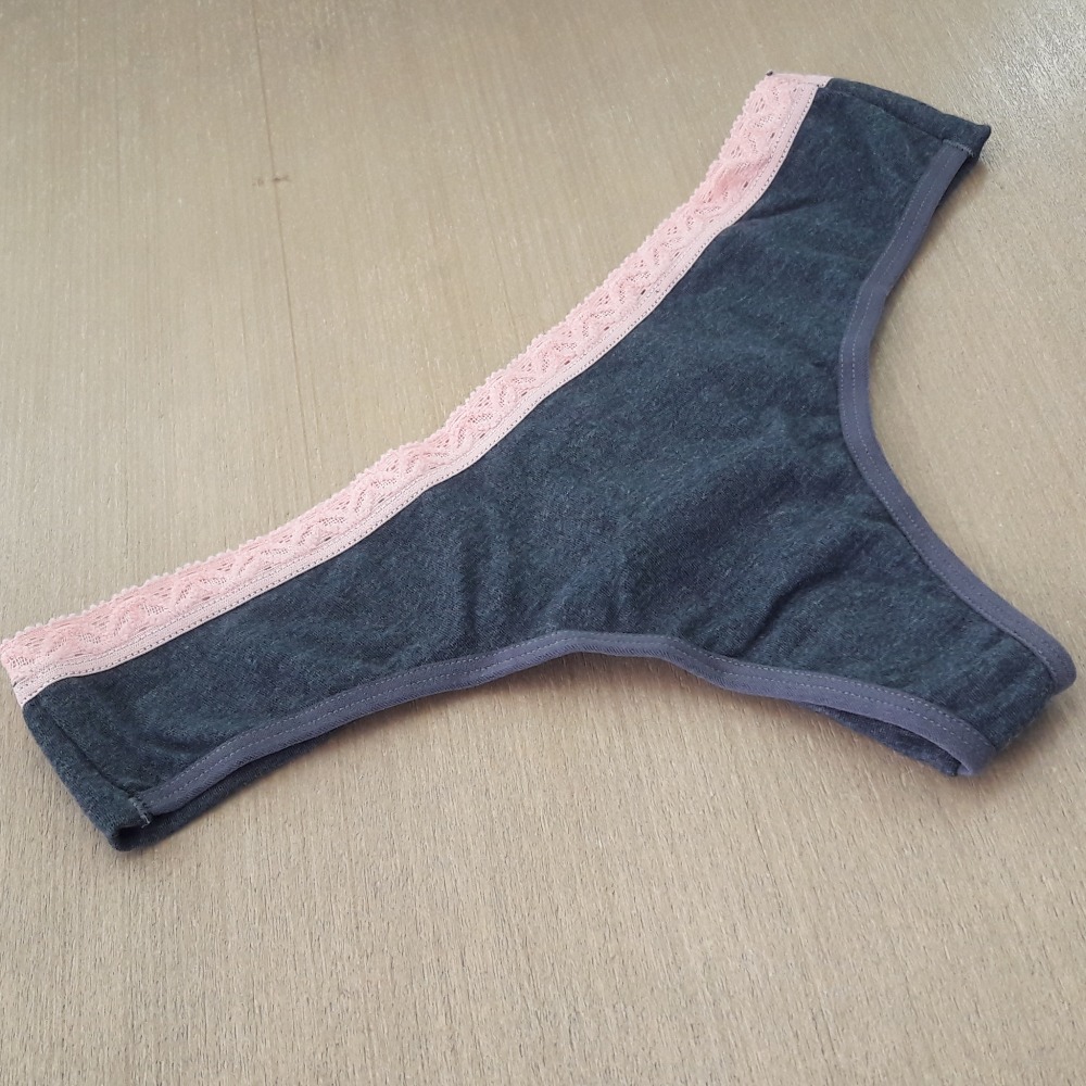 Calcinha Fio Duplo com Renda