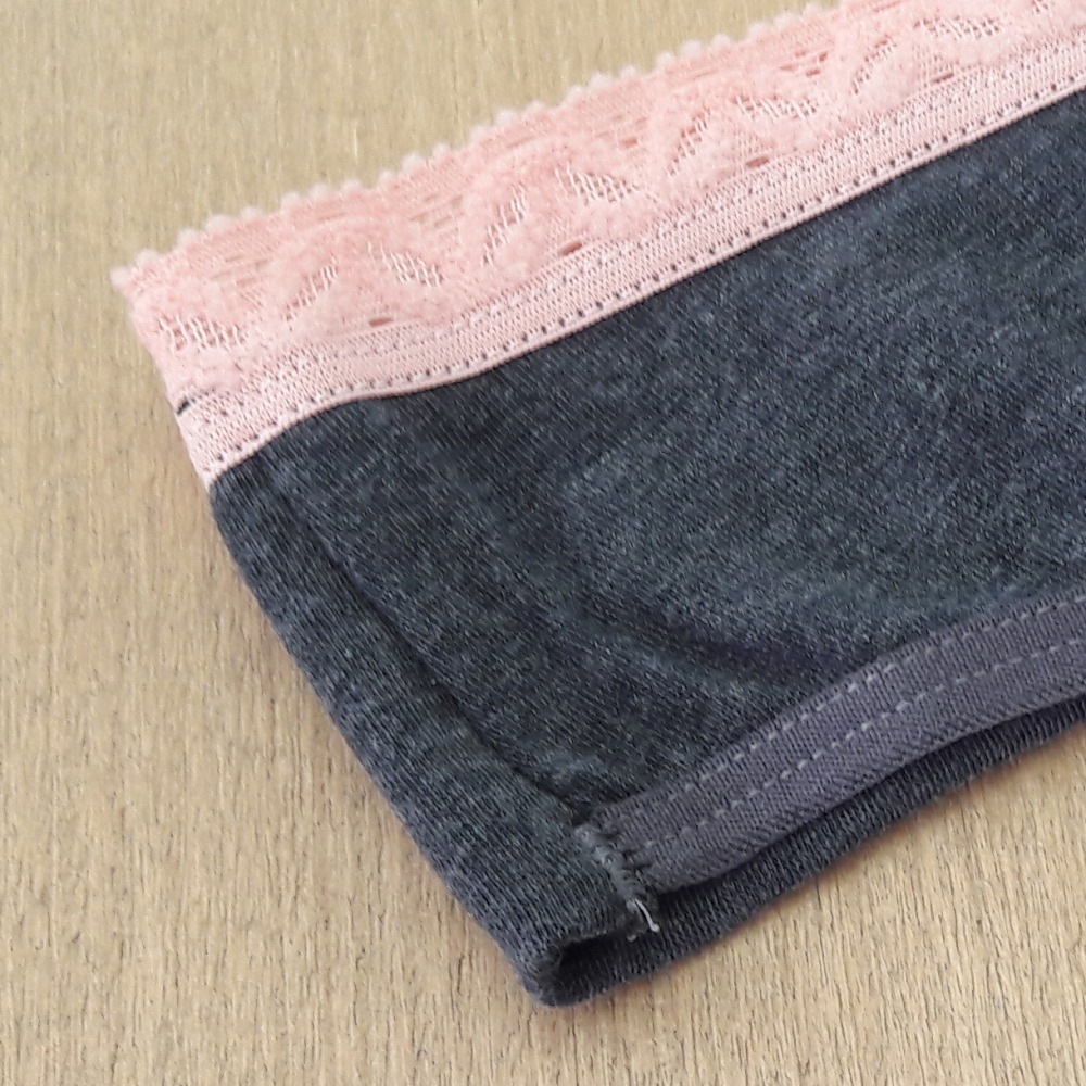 Calcinha Fio Duplo com Renda