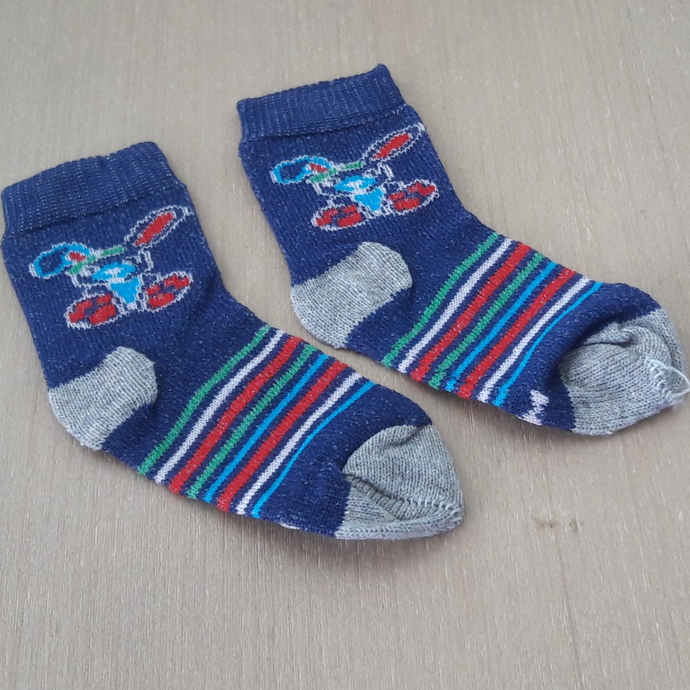 Kit com 3 Pares Meia Infantil Masculina