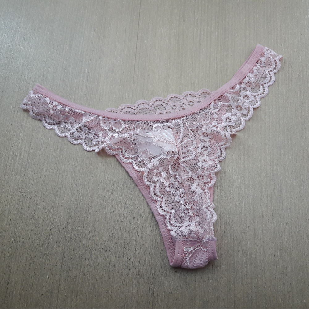 Conjunto Fio Antonela Sem Bojo e Com Arco em Renda de Poliamida