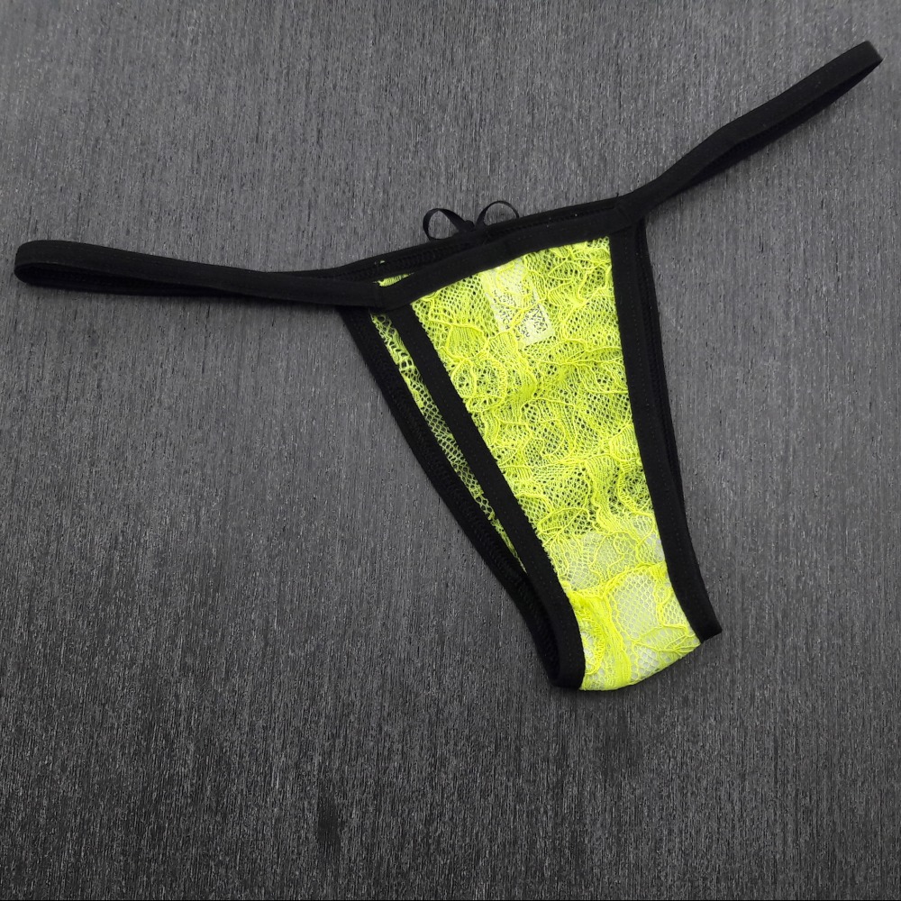 Tanga Clarice em Renda e Vis Lateral
