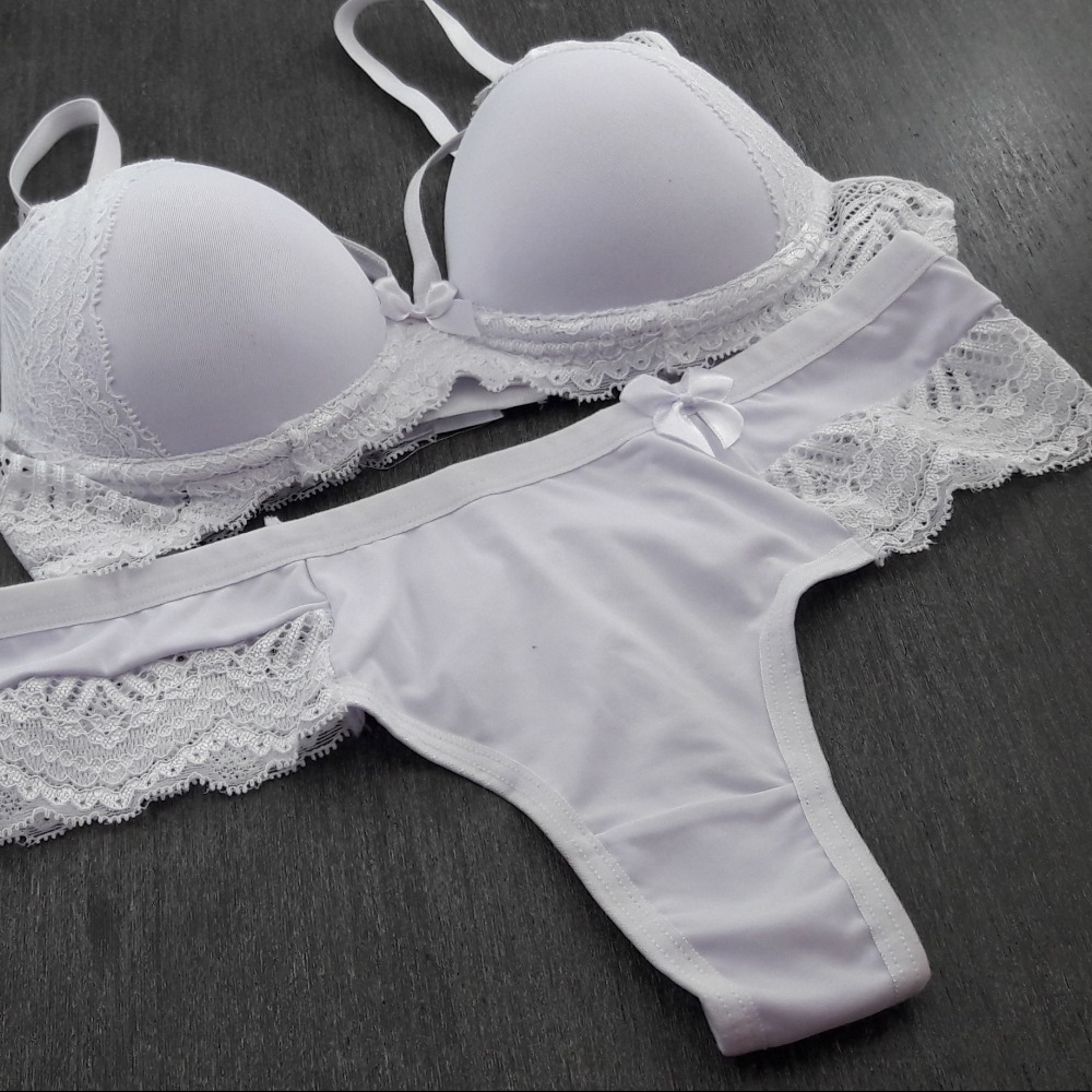 Conjunto Joyce Fio Duplo com Bojo Strapp