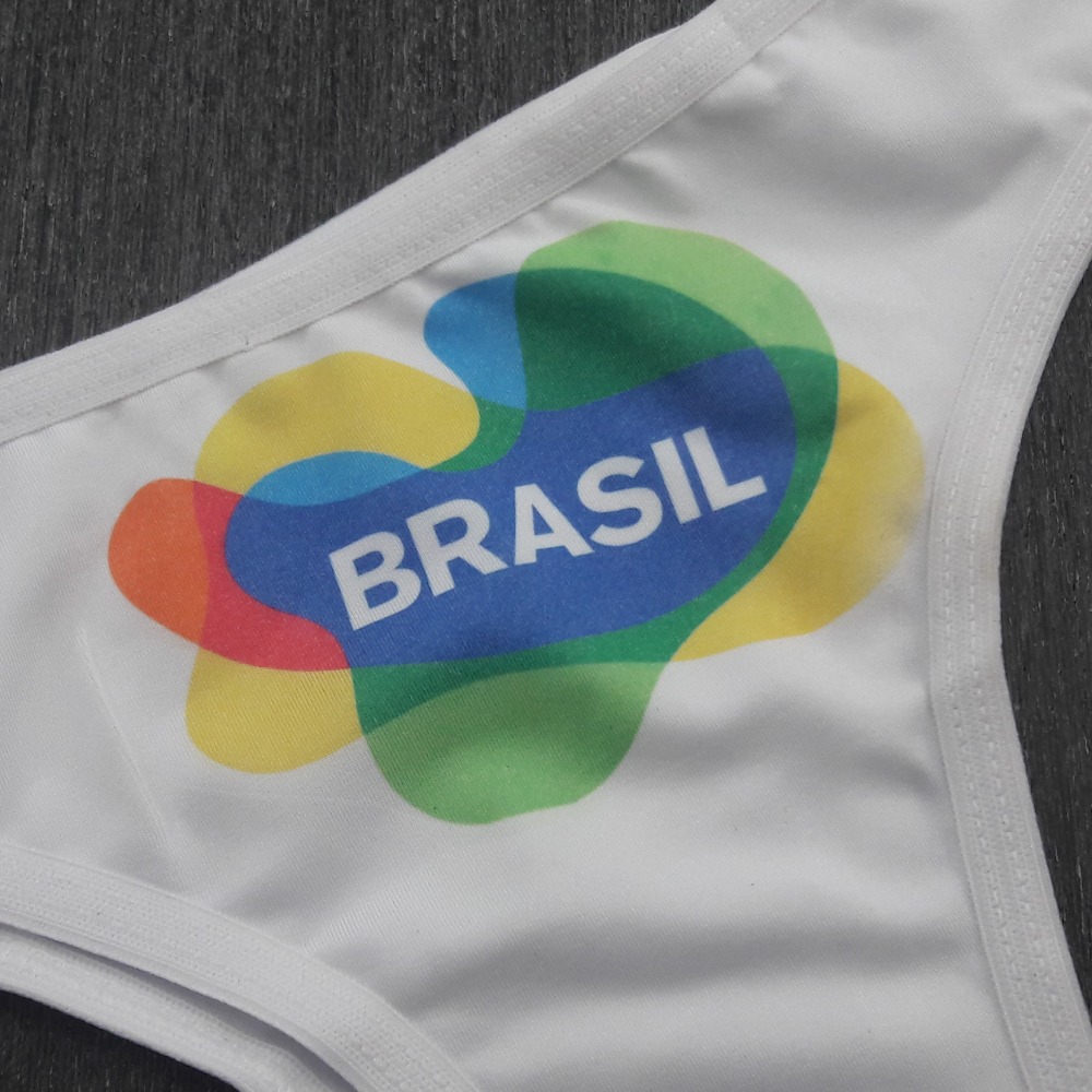 Tanga Bsica com Estampa