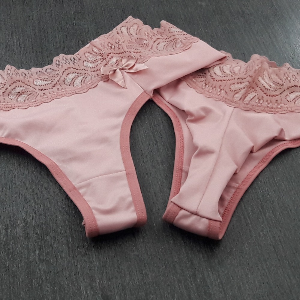 Tanga Fio Duplo Cs Renda