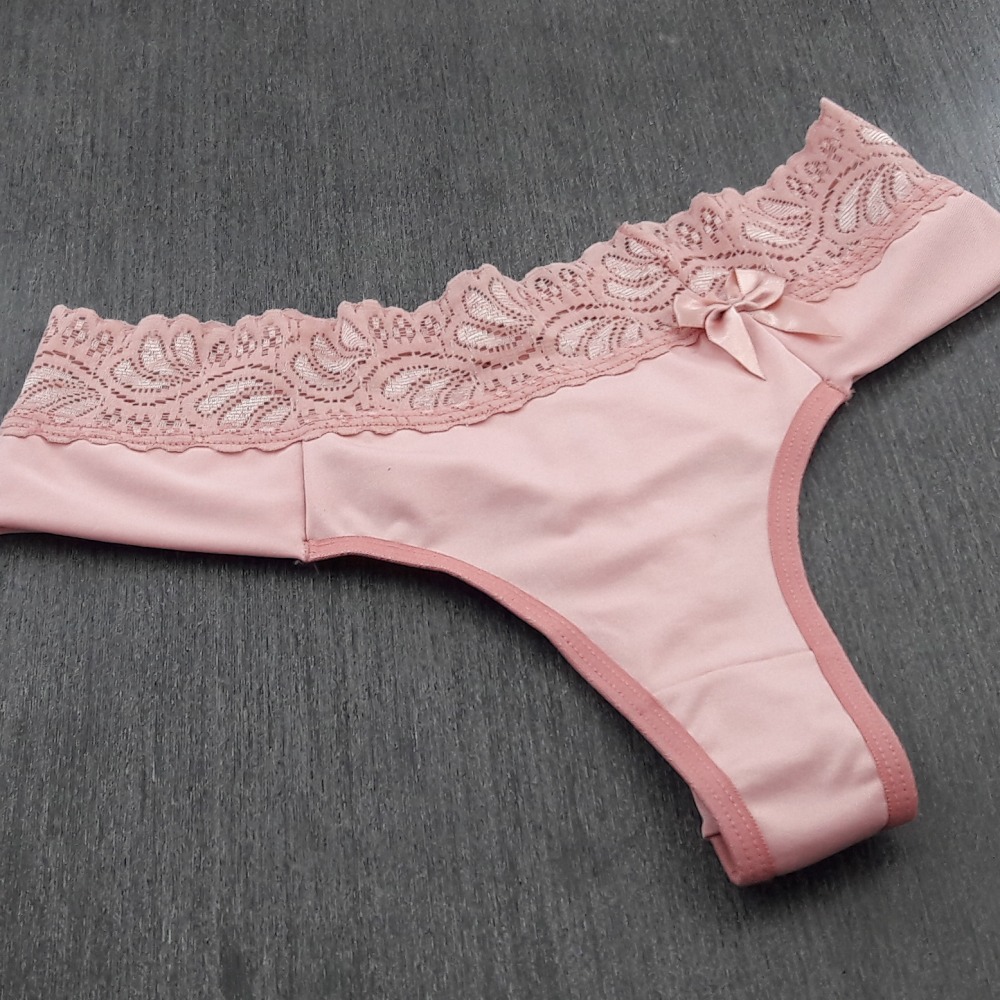 Tanga Fio Duplo Cs Renda
