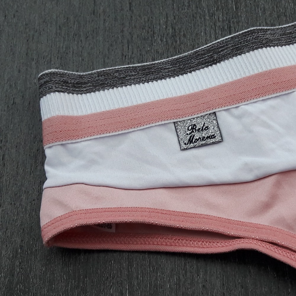 Cala em Microfibra de Polister Elstico Tricolor