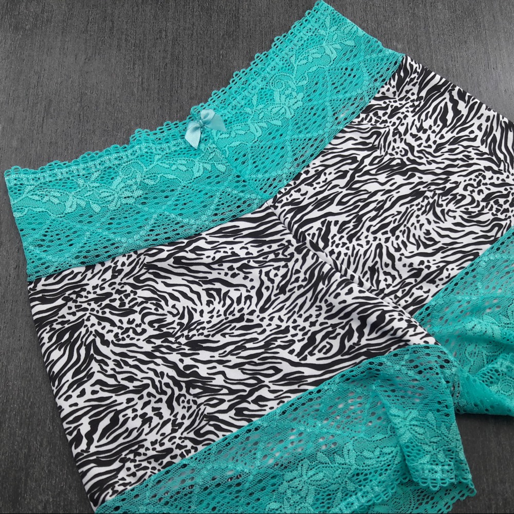 Baby Doll Zebra Detalhe Renda