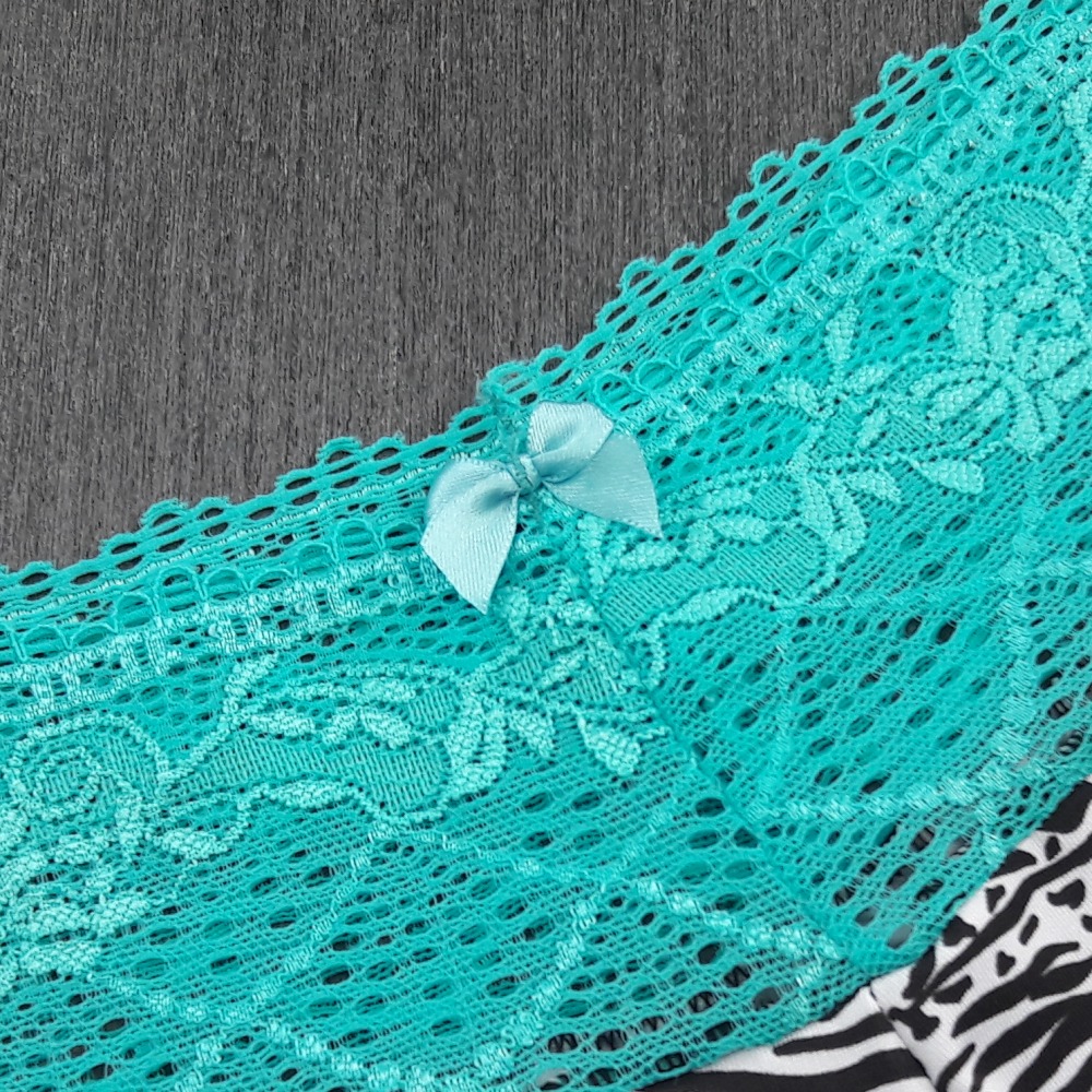 Baby Doll Zebra Detalhe Renda