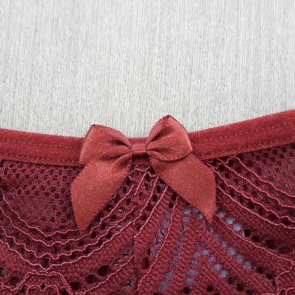 Tanga Fio Duplo em Microfibra Cs Renda