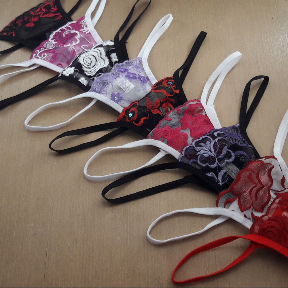 Tanga Sofia Tule Bordado