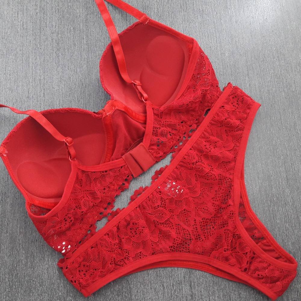 Conjunto com Bojo Rendado