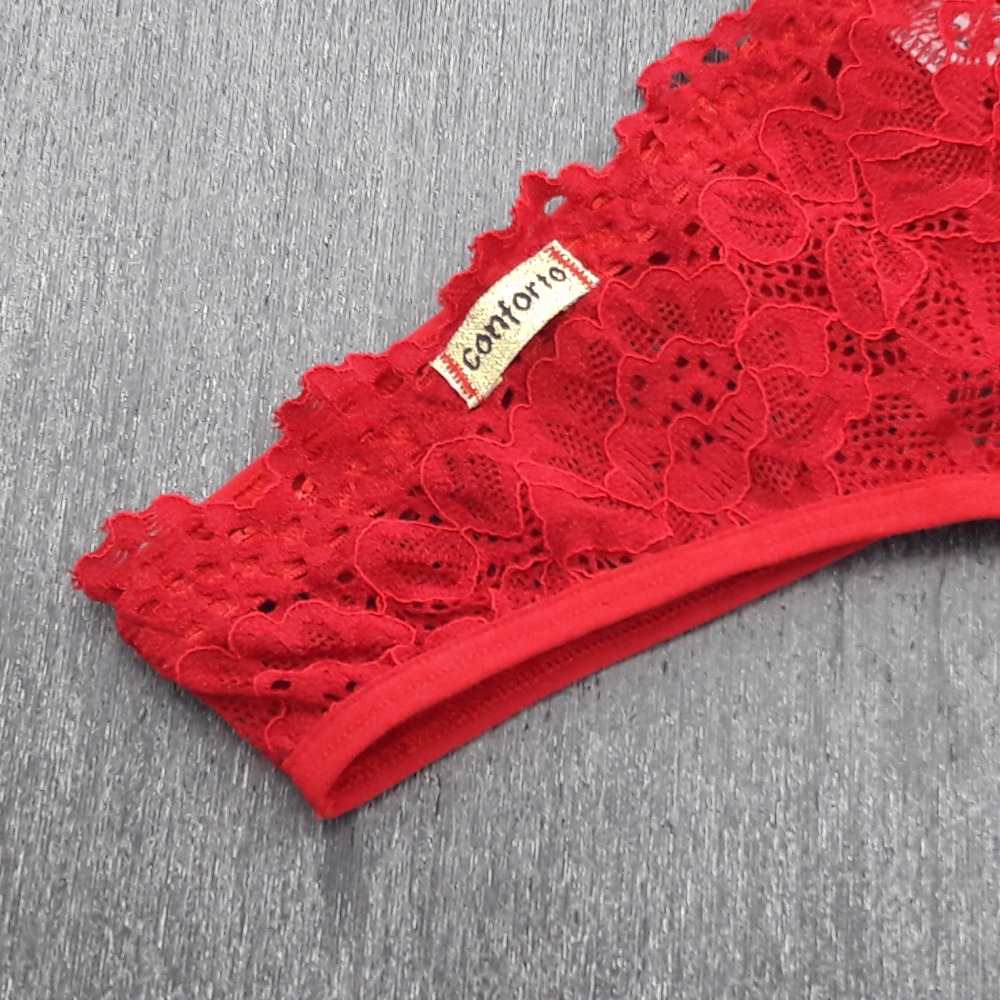 Conjunto com Bojo Rendado