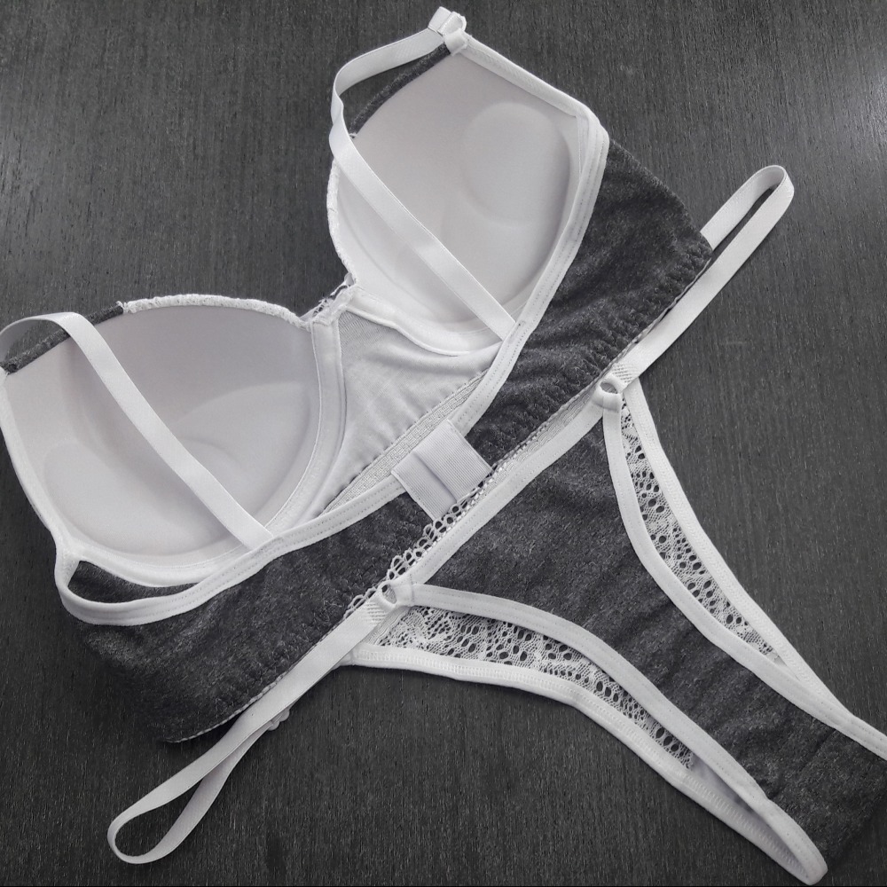 Conjunto Fio com Bojo e Renda