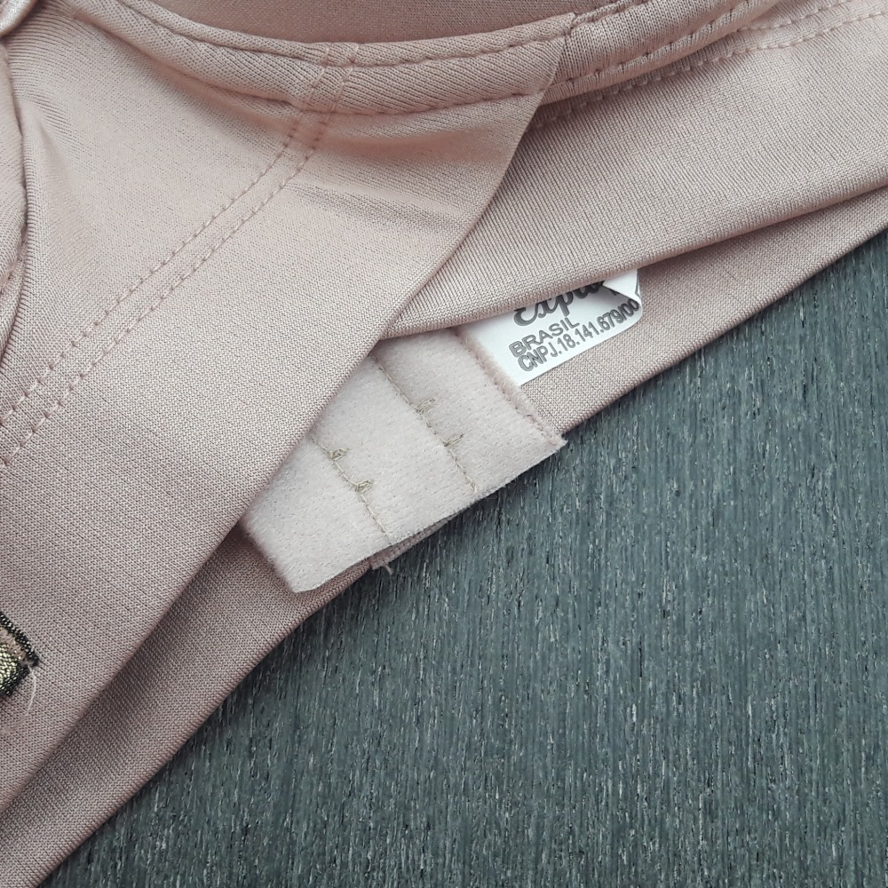 Suti com Bojo Reforado Transpassado 