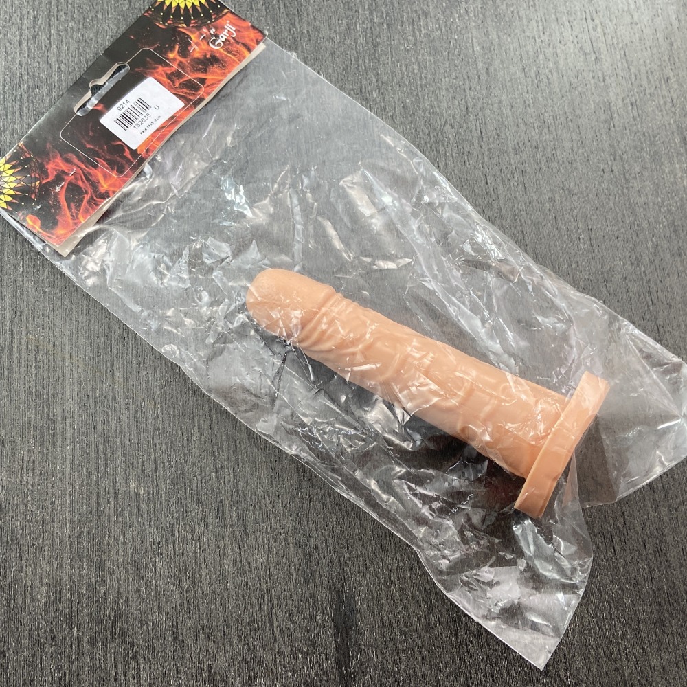 Prtese Realstica com Glande Destacada 14 X 3,5 cm Garji