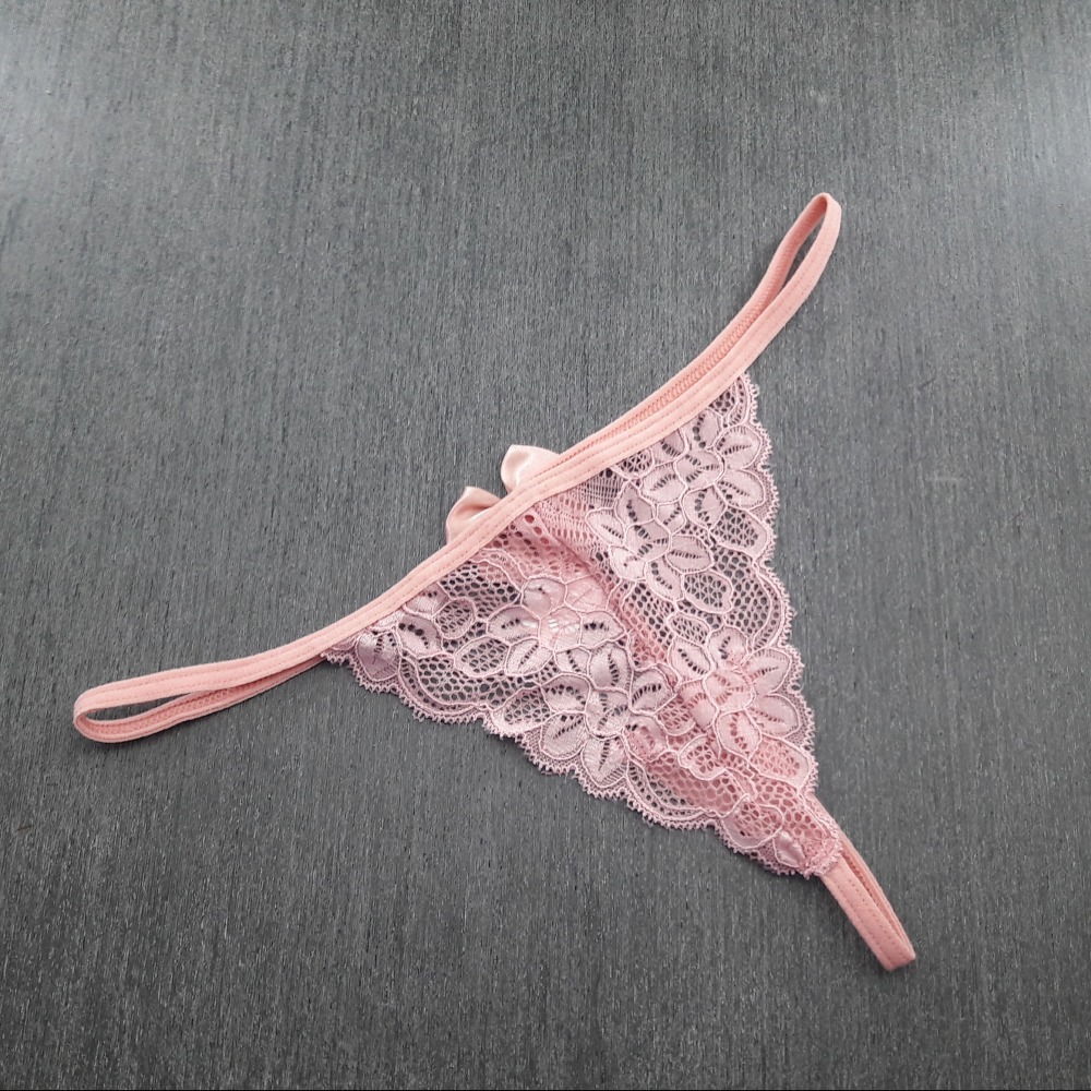 Tanga Fio Sexy em Renda e Lao