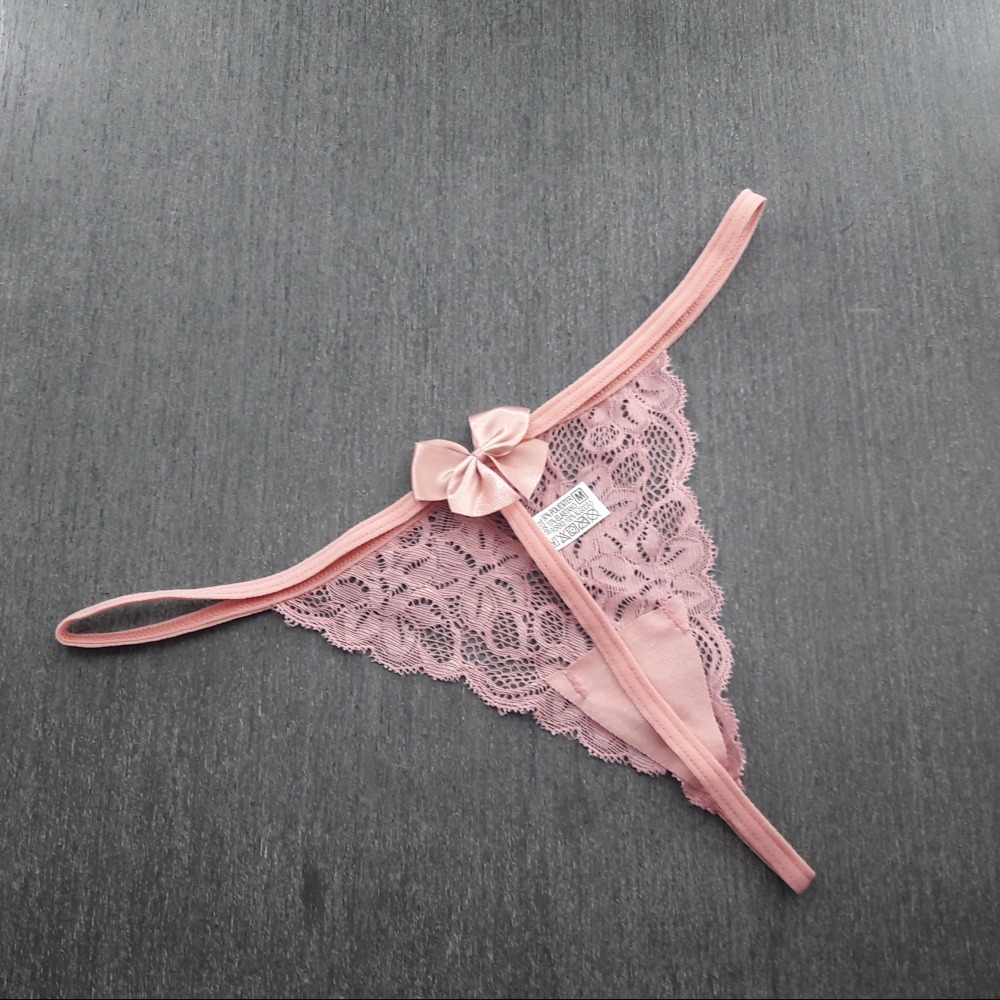 Tanga Fio Sexy em Renda e Lao