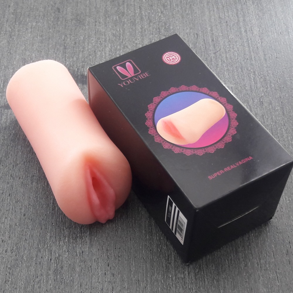 Masturbador Masculino com Formato de Vagina em Cyberskin