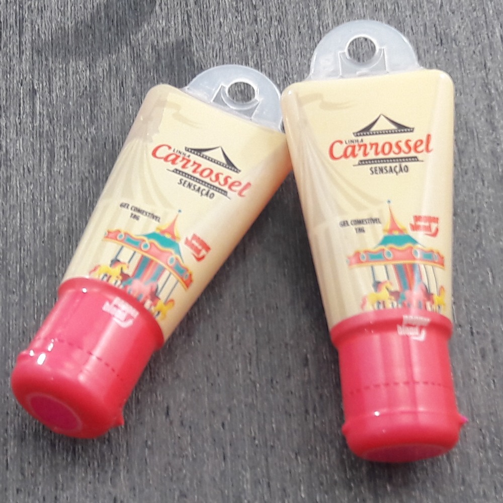 Carrossel Divertido Gel Comestvel Para Sexo Oral