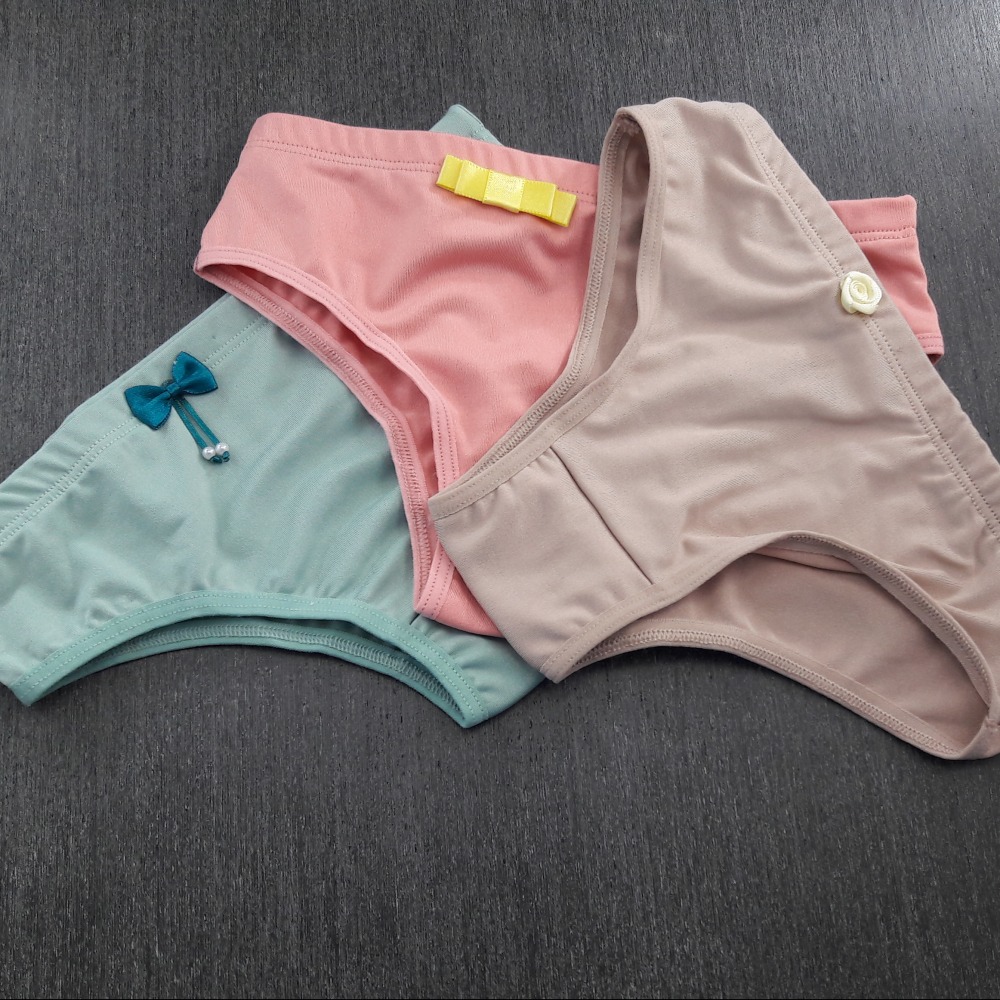 Calcinha Infantil em Microfibra de Polister
