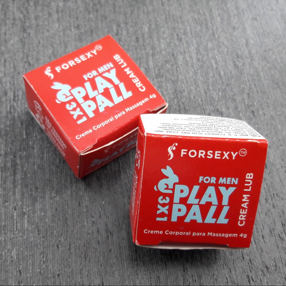 Play Pall Creme Excitante Masculino