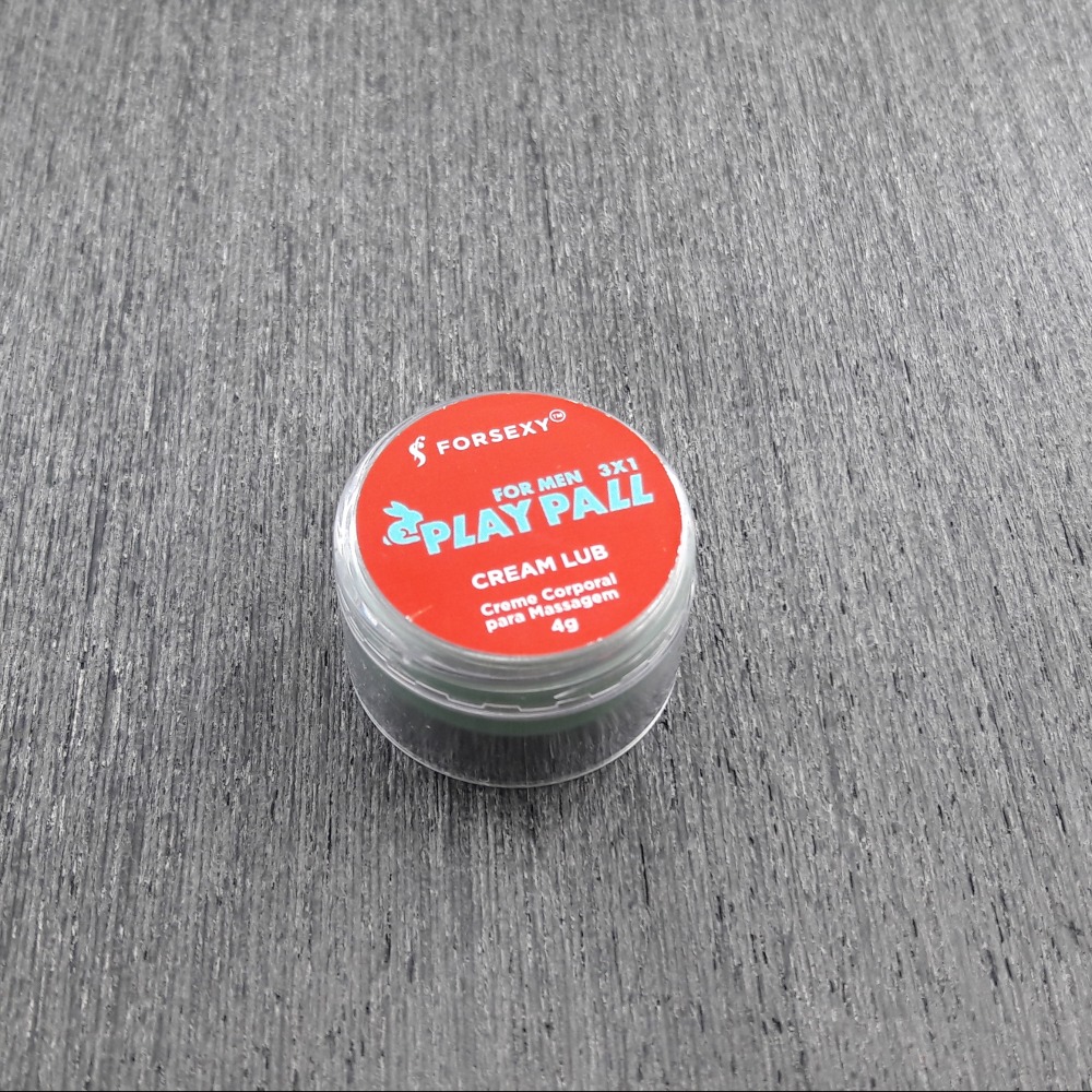 Play Pall Creme Excitante Masculino