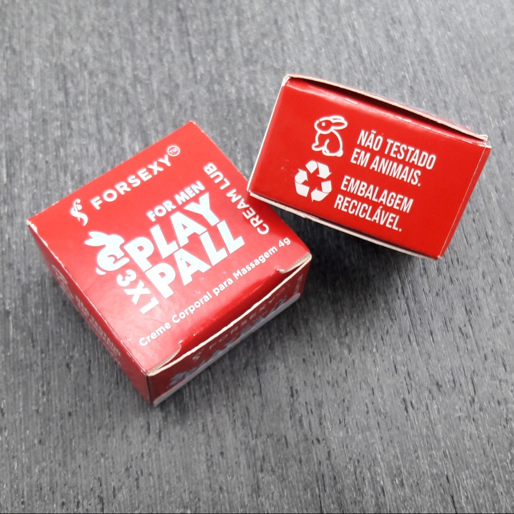 Play Pall Creme Excitante Masculino