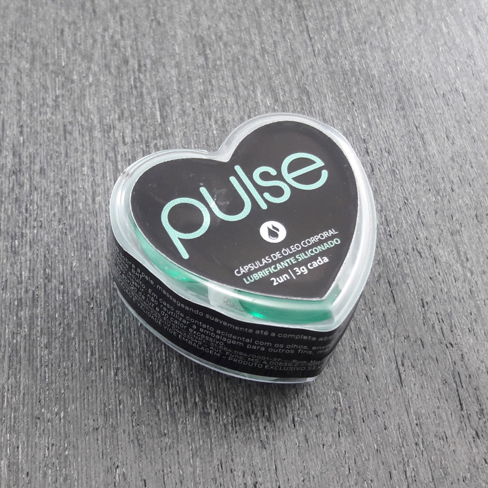 Bolinha Funcional Pulse Lubrificante Siliconado 2uni