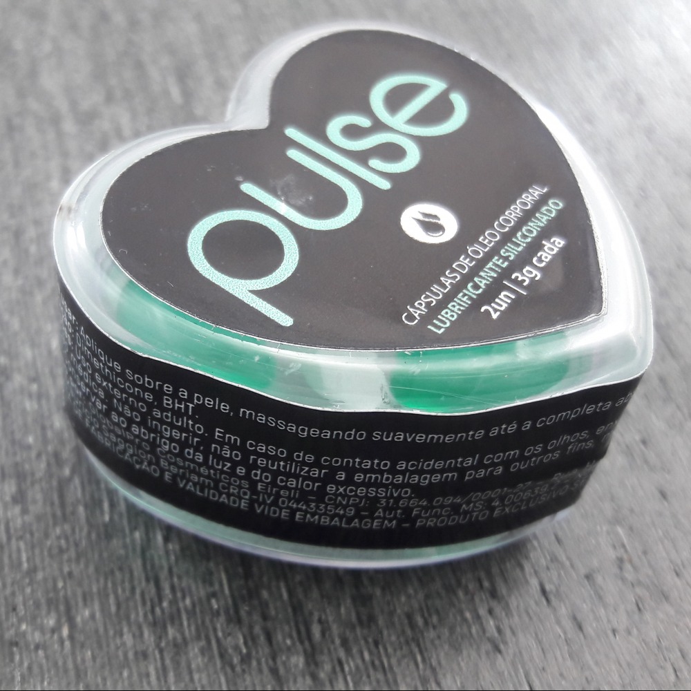 Bolinha Funcional Pulse Lubrificante Siliconado 2uni