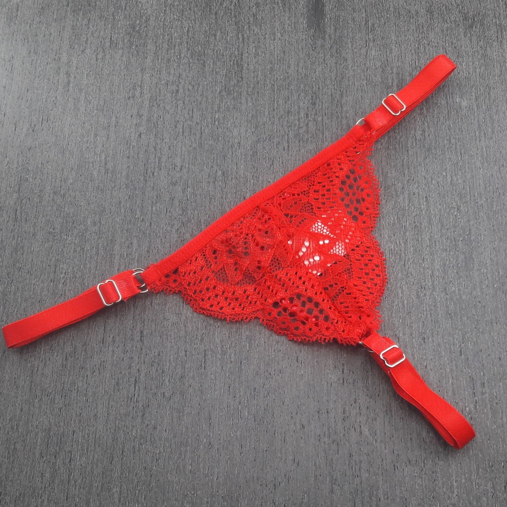 Tanga Sexy Mel em Renda e Prolas