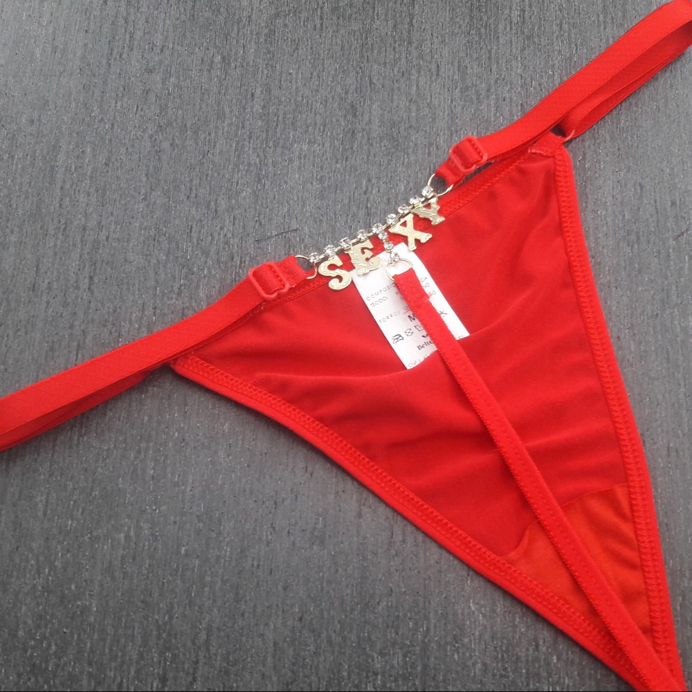Tanga Sexy Bijuteria Palavras