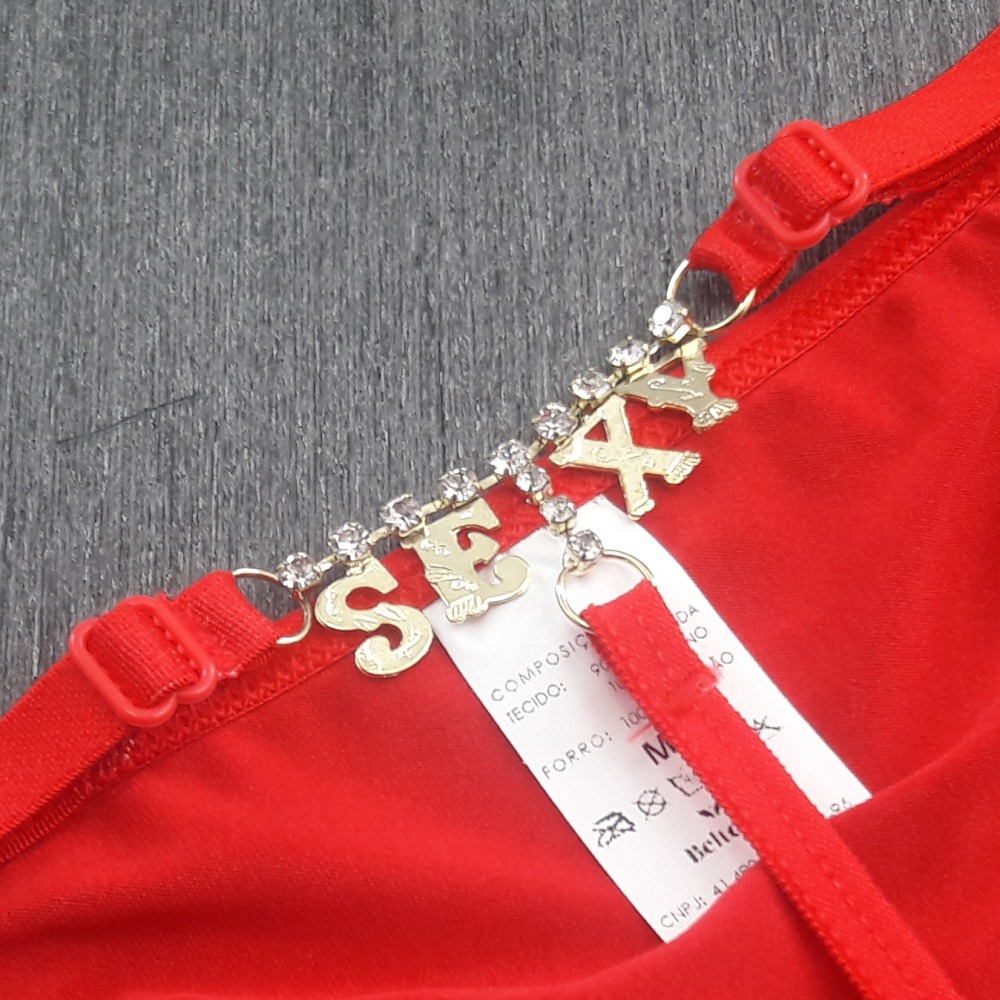 Tanga Sexy Bijuteria Palavras