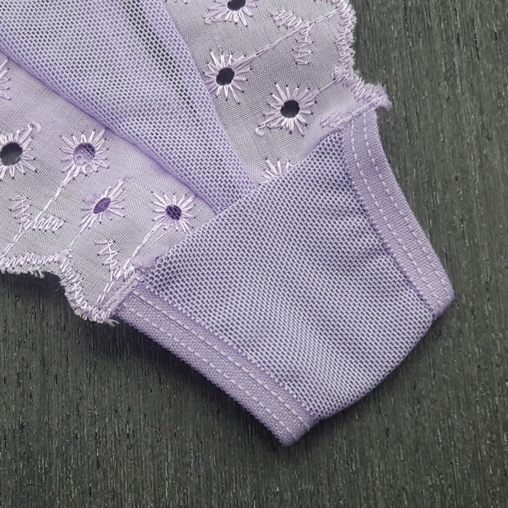 Fio Frente Bordado Ingls