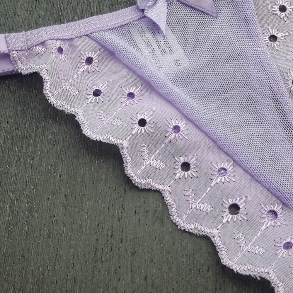 Fio Frente Bordado Ingls