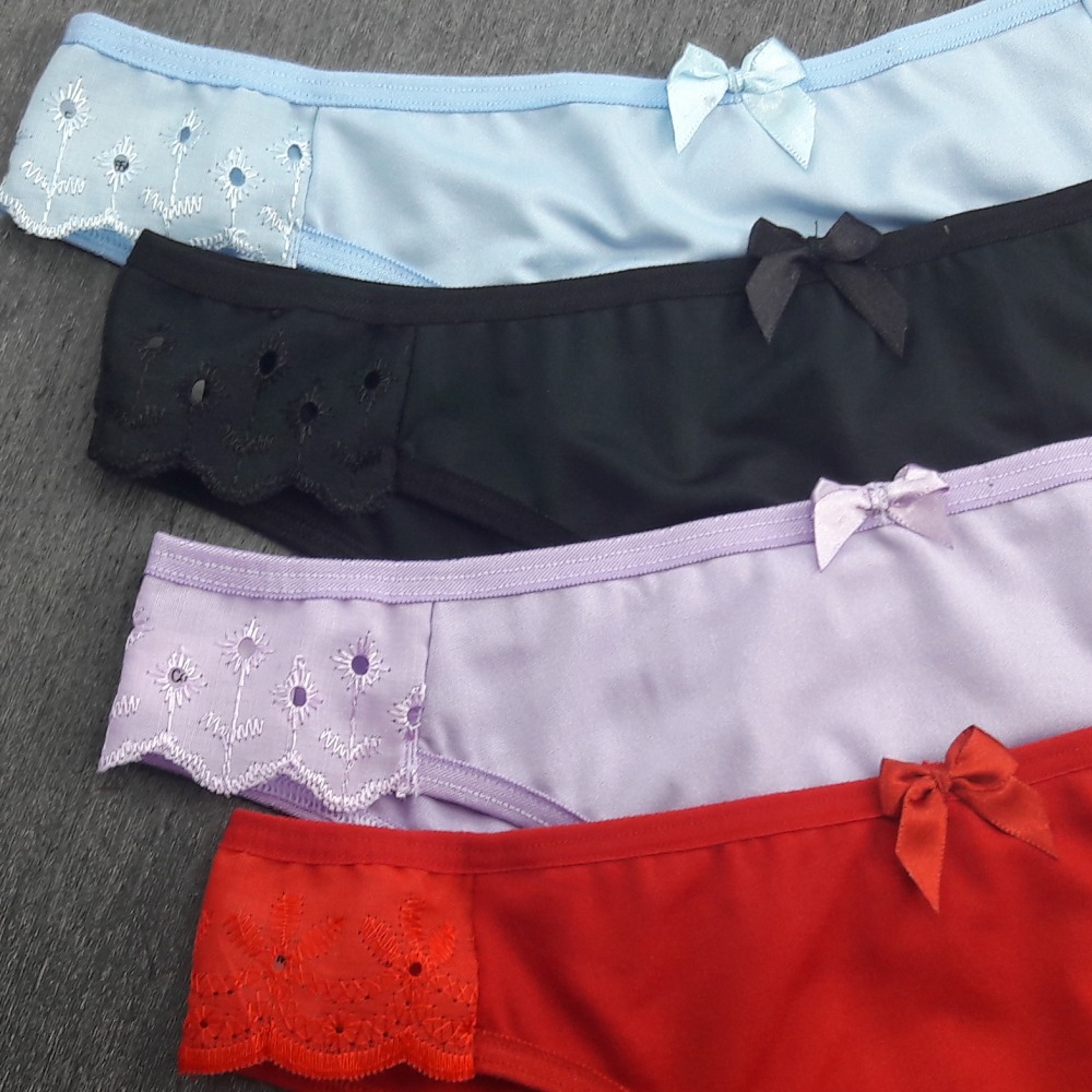 Cala Bsica Lateral Bordado Ingls