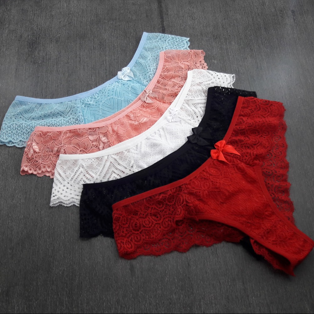 Kit 2 Tangas Fio em Renda