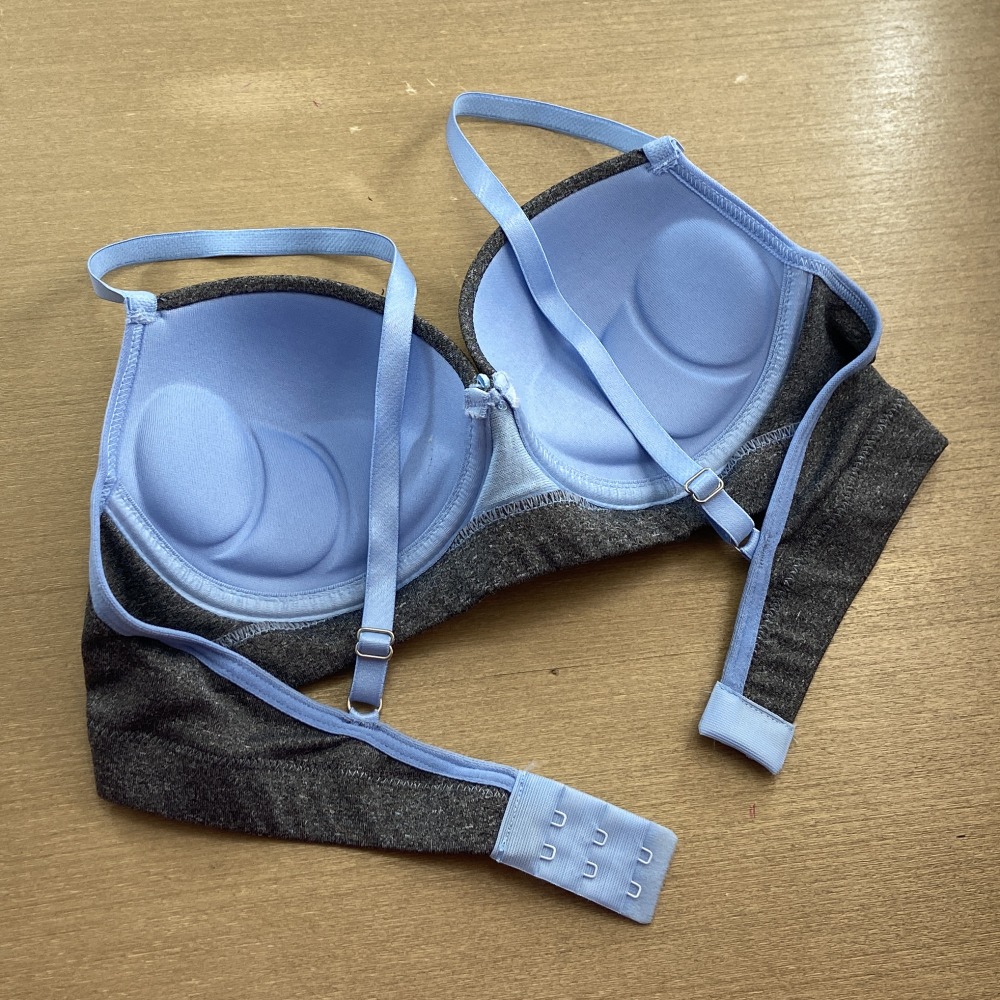 Conjunto Bsico Fio Duplo Mescla com Bojo e Arco