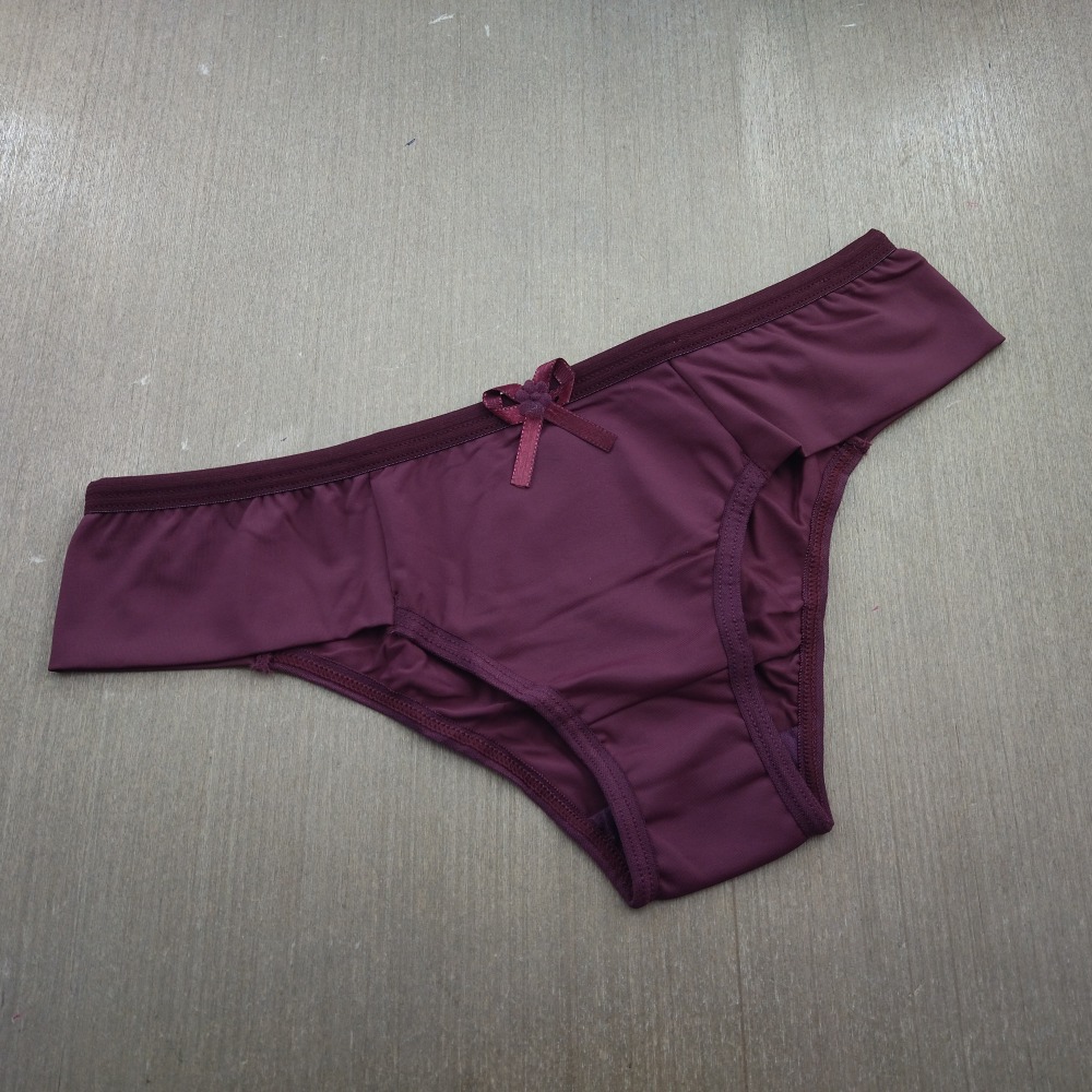 Kit com 3 Calcinhas Femininas em Microfibra de Poliamida