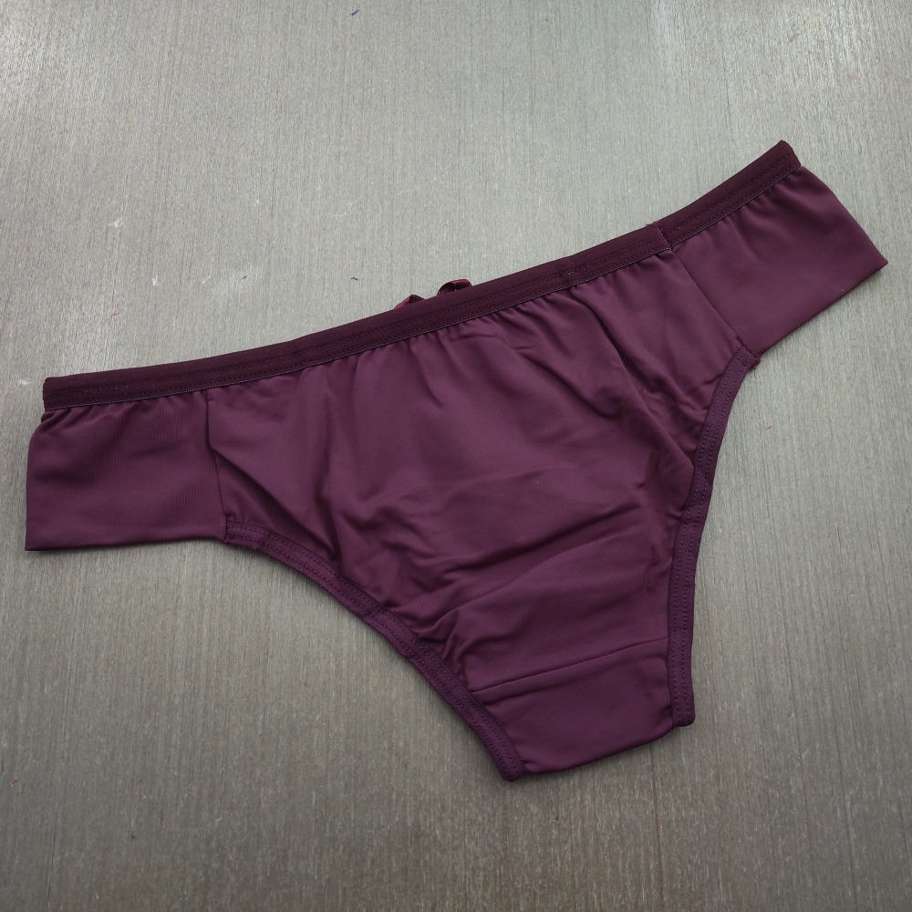 Kit com 3 Calcinhas Femininas em Microfibra de Poliamida