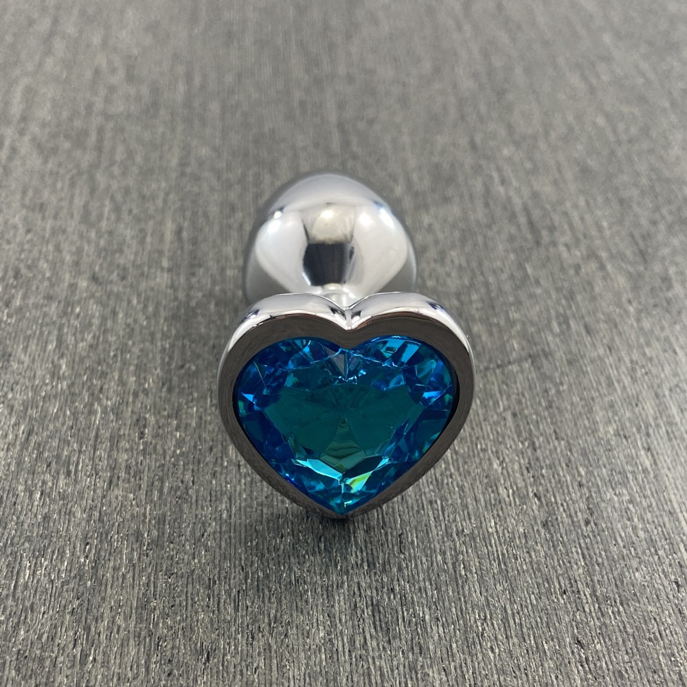 Plug com Cristal de Corao