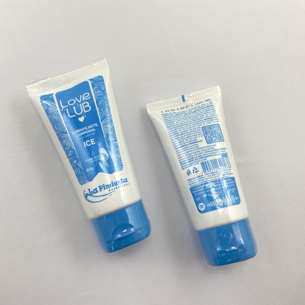 Lubrificante Corporal Love Lub Ice 60g